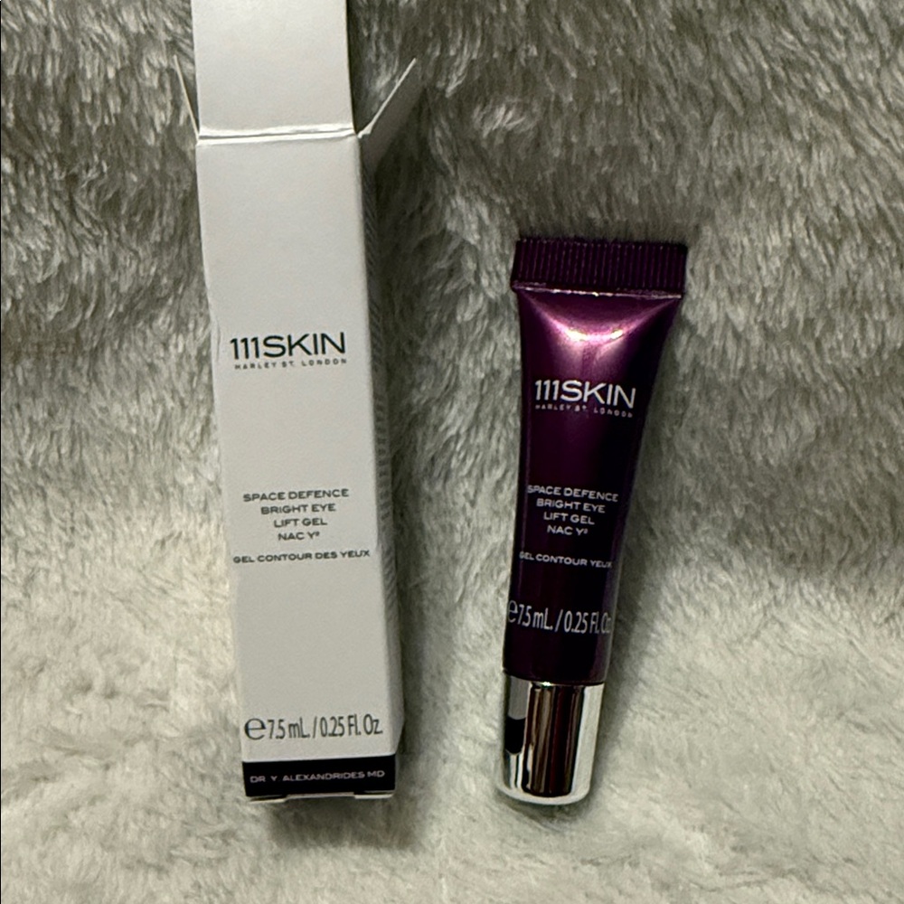 111SKIN Purple Eye Gel with Silver Cap